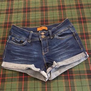 Wax Jean Shorts